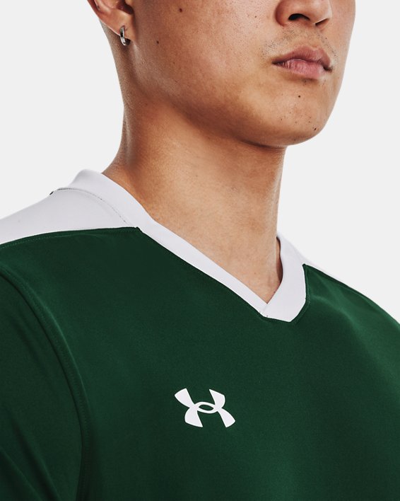 Men's UA Maquina 3.0 Jersey in Green image number 3